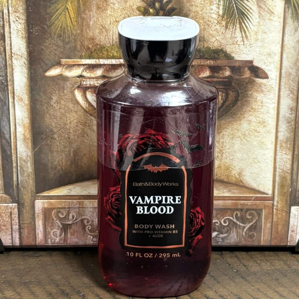 Bath & Body Works VAMPIRE BLOOD WITH VITAMINE B 5 Body Wash For Woman